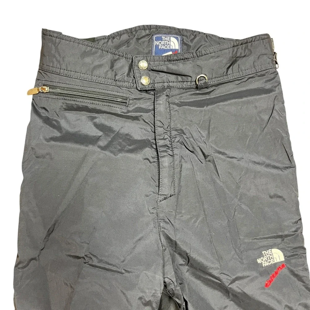 Vintage North Face Extreme GoreTex Ski Pants Black Made USA Medium Ski Snowboard